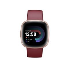 Fitbit Versa 4 Beet Juice/Copper Rose цена и информация | Смарт-часы (smartwatch) | 220.lv