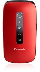 Panasonic KX-TU550EXR Red цена и информация | Мобильные телефоны | 220.lv