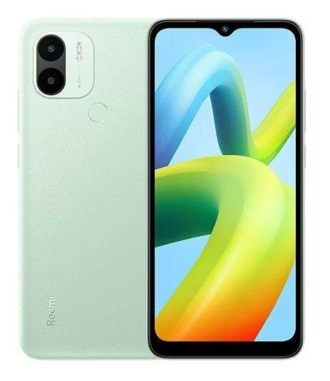 Xiaomi Redmi A2+ Dual SIM 2/32GB, Light Green cena un informācija | Mobilie telefoni | 220.lv