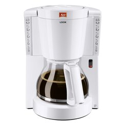 Электрическая кофеварка Melitta 6708078, белая цена и информация | Кофемашины | 220.lv