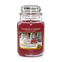 Yankee Candle Original liela svece Christmas Magic, 623g cena un informācija | Sveces un svečturi | 220.lv