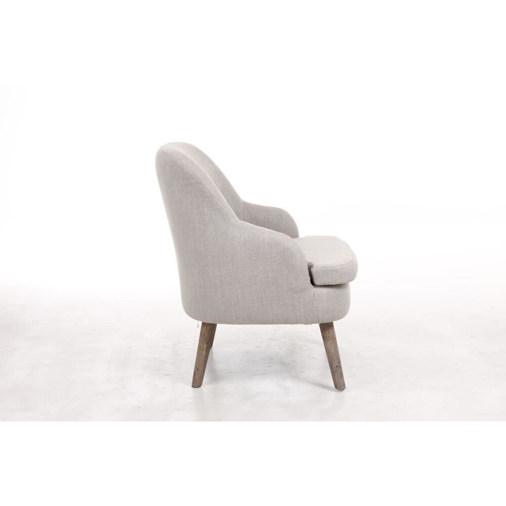 Krēsls DKD Home Decor, 61 x 46 x 75 cm, Bēšs цена и информация | Atpūtas krēsli | 220.lv