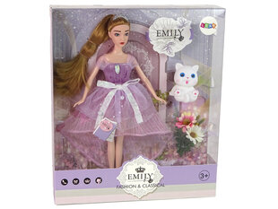 Кукла Эмили с белой кошкой цена и информация | Игрушки для девочек | 220.lv