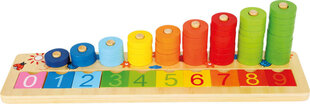 Koka mācību rotaļlieta Small Foot 3405, 55 gab. цена и информация | Развивающие игрушки | 220.lv