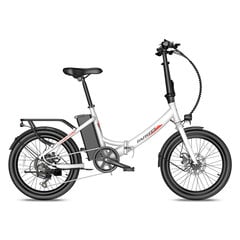 Elektriskais velosipēds FAFREES F20 Light, 20", balts, 250W, 14,5Ah cena un informācija | Elektrovelosipēdi | 220.lv