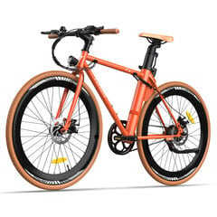 Elektriskais velosipēds FAFREES F1-38C, 27", oranžs, 250W, 8,7Ah cena un informācija | Elektrovelosipēdi | 220.lv