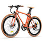 Elektriskais velosipēds FAFREES F1-38C, 27", oranžs, 250W, 8,7Ah cena un informācija | Elektrovelosipēdi | 220.lv