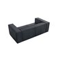 Divvietīgs ādas dīvāns Agawa, 211x100x68, zils cena un informācija | Dīvāni | 220.lv