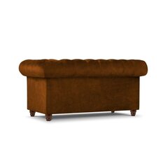 Divvietīgs dīvāns Lapis, 170x90x80, brūns цена и информация | Диваны | 220.lv