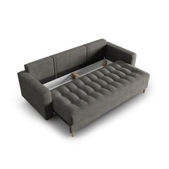 Dīvāns Gobi, 225x100x96 cm, tumši pelēks cena un informācija | Dīvāni | 220.lv