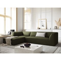 Dīvāns Micadoni Ruby, 273x180x69 cm, zaļš cena un informācija | Dīvāni | 220.lv