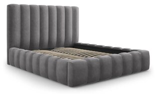Кровать с ящиком для белья Kelp, 230x225x125 см, серый цвет цена и информация | Кровати | 220.lv