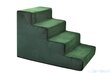 Kāpnes mājdzīvniekiem Amibelle Atlanta Velvet, zaļas cena un informācija | Suņu gultas, spilveni, būdas | 220.lv