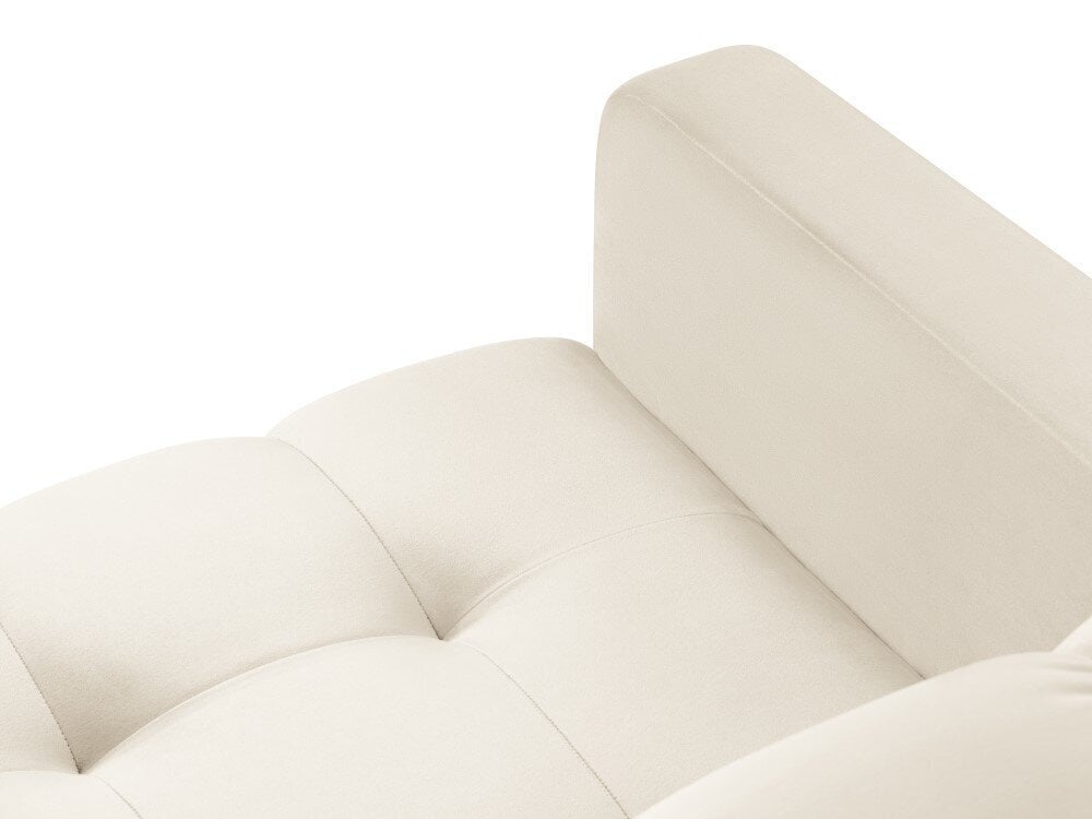 Krēsls Cosmopolitan Design Bali 1S-V, gaišas smilškrāsas/melns cena un informācija | Atpūtas krēsli | 220.lv