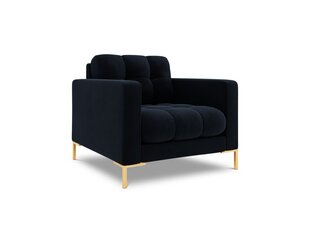 Krēsls Cosmopolitan Design Bali 1S-V, tumši zilas/zeltainas krāsas cena un informācija | Atpūtas krēsli | 220.lv