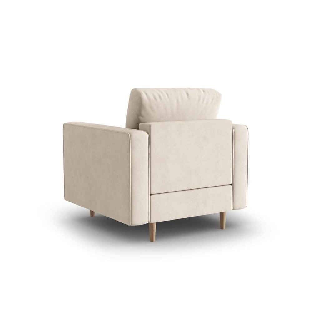 Krēsls Gobi, 80x90x90 cm, smilškrāsas cena un informācija | Atpūtas krēsli | 220.lv