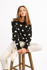 Molly Bracken sieviešu džemperis, melns цена и информация | Женские кофты | 220.lv