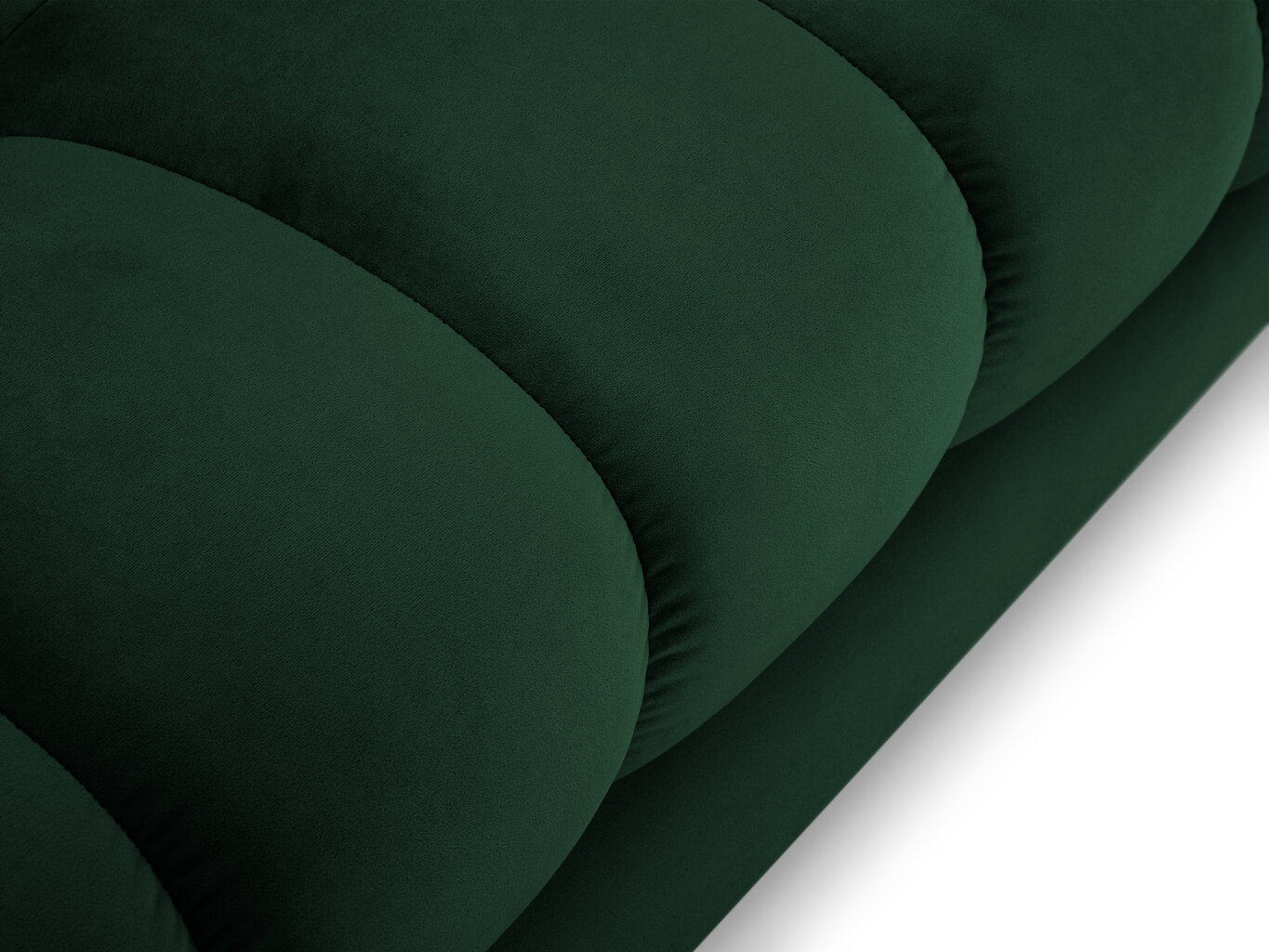 Stūra dīvāns Cosmopolitan Design Bali 7S-V, zaļš/zeltainas krāsas cena un informācija | Stūra dīvāni | 220.lv
