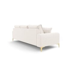 Trīsvietīgs dīvāns Larnite, 222x102x90 cm, smilškrāsas cena un informācija | Dīvāni | 220.lv
