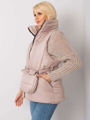 Veste, bēša цена и информация | Женские жилеты | 220.lv