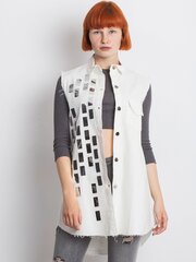 Veste, ekru цена и информация | Женские жилеты | 220.lv