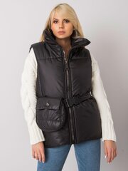 Veste, melna цена и информация | Женские жилеты | 220.lv