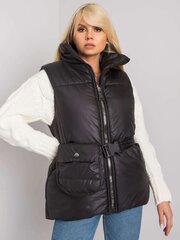 Veste, melna цена и информация | Женские жилеты | 220.lv