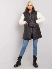 Veste, melna цена и информация | Женские жилеты | 220.lv