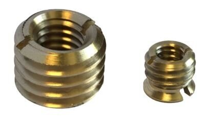 Piher vītņu adapteris 3/8" - 5/8" un 1/4" - 3/8" cena un informācija | Rokas instrumenti | 220.lv