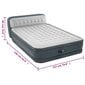 Intex piepūšamā gulta Dura-Beam Deluxe Ultra Plush Headboard, 152 x 236 x 86 cm цена и информация | Piepūšamie matrači un mēbeles | 220.lv