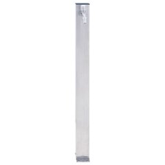 vidaXL dārza ūdens kolonna, 60 cm, nerūsējošs tērauds, kvadrāta цена и информация | Оборудование для полива | 220.lv