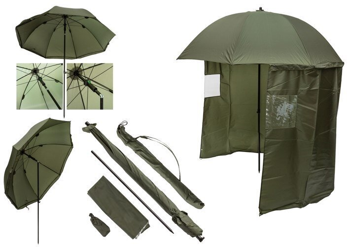 Lietussargs no lietus un saules UA-7, 250 cm cena un informācija | Citi makšķerēšanas piederumi | 220.lv