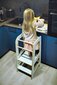 Virtuves tornis, virtuves palīgs Babylike B2RM+, 40x46x85 cm, balts cena un informācija | Bērnu krēsliņi un bērnu galdiņi | 220.lv