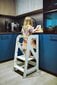 Virtuves tornis, virtuves palīgs Babylike BTM2, 40x46x85 cm, balts cena un informācija | Bērnu krēsliņi un bērnu galdiņi | 220.lv