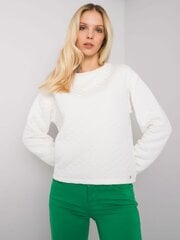 Džemperis sievietēm Basic Feel Good, balts cena un informācija | Jakas sievietēm | 220.lv