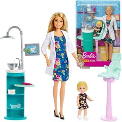 Komplekts lelle Barbie dentist cena un informācija | Rotaļlietas meitenēm | 220.lv