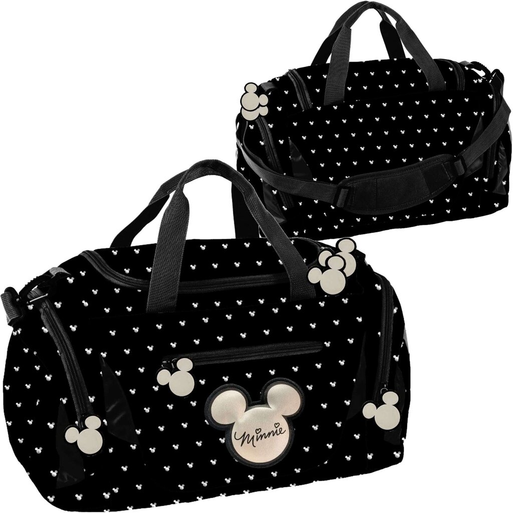 Sporta soma Paso BeUniq Minnie Mouse, melns cena un informācija | Skolas somas | 220.lv