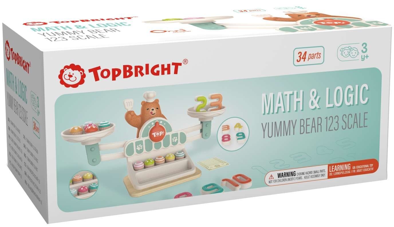 Svari Top Bright Delicious Teddy Bear cena un informācija | Attīstošās rotaļlietas | 220.lv