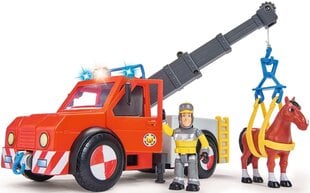 Пожарная машина с фигуркой Сэма и лошадью Пожарный Phoenix цена и информация | Игрушки для мальчиков | 220.lv