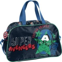 Sporta soma Paso Zippered Avengers Captain America, zils цена и информация | Рюкзаки и сумки | 220.lv