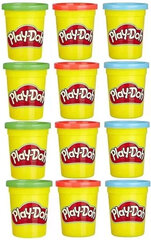 Plastilīna komplekts Play-Doh, 12 gab. cena un informācija | Modelēšanas un zīmēšanas piederumi | 220.lv