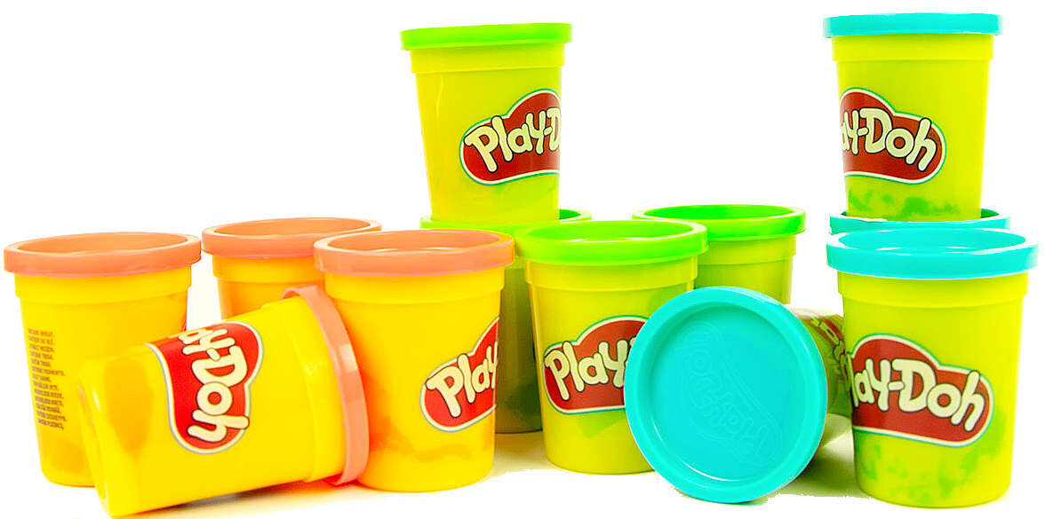 Plastilīna komplekts Play-Doh, 12 gab. цена и информация | Modelēšanas un zīmēšanas piederumi | 220.lv