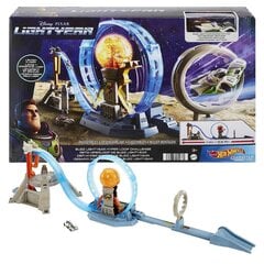 Kosmosa auto trase ar auto Hot Wheels Buzz Lightyear cena un informācija | Rotaļlietas zēniem | 220.lv