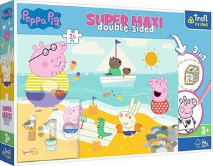 TREFL PEPPA PIG Супермакси-пазл, 24 шт. цена и информация | Пазлы | 220.lv