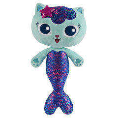 Plīša rotaļlieta Maskot cuddly Gabi Mermaid Cat House, 35 cm cena un informācija | Mīkstās (plīša) rotaļlietas | 220.lv