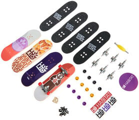 Pirkstu skrituļdēļu komplekts Tech Deck 4-pack цена и информация | Игрушки для мальчиков | 220.lv