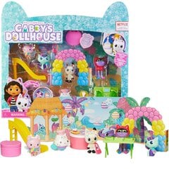 Leļļu figūriņu komplekts Gabi's Cat House Birthday Kitty cena un informācija | Rotaļlietas meitenēm | 220.lv