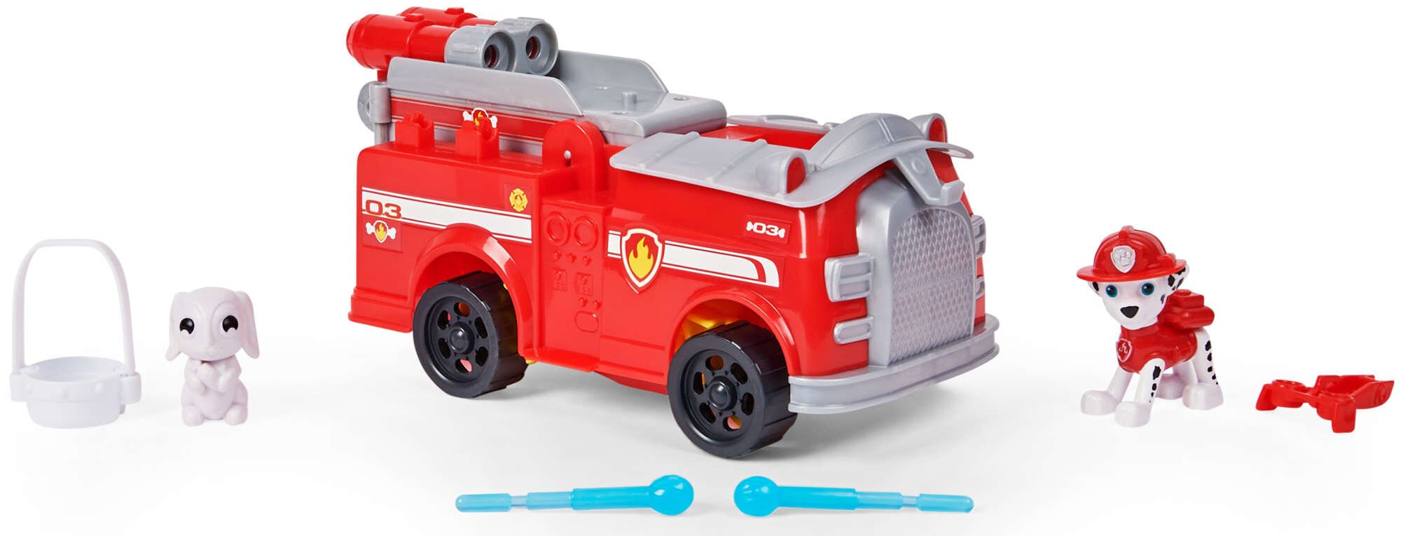 Transformējams transportlīdzeklis Paw Patrol Marshall цена и информация | Rotaļlietas zēniem | 220.lv