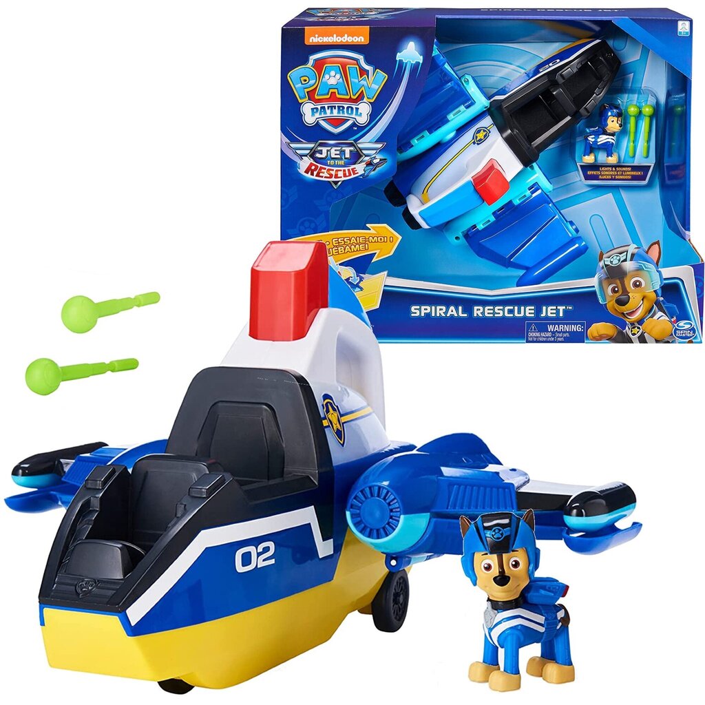 Lidaparāts ar figūriņu Paw Patrol Chase цена и информация | Rotaļlietas zēniem | 220.lv