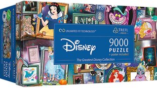 Puzle ar plakātu Trefl The Greatest Disney Collection UFT, 9000 gab. cena un informācija | Puzles, 3D puzles | 220.lv